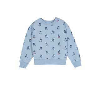 Sweat imprime - border ciel - Emile et Ida