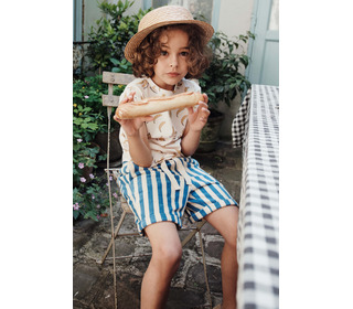 Short eponge raye - rayure mer - Emile et Ida