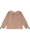 Blouse - fleurette rose│Emile et Ida