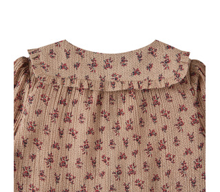 Blouse - fleurette rose│Emile et Ida