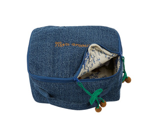 Trousse de naissance - denim bleu - Emile et Ida