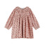 Robe ample rose à fleurs rouges - aster - Emile et Ida