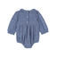 Combibloomer smocké - chambray - Emile et Ida
