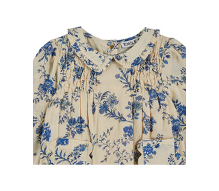 Combibloomer smocké - orchid bleu - Emile et Ida