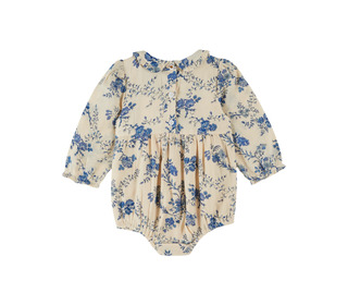 Combibloomer smocké - orchid bleu - Emile et Ida
