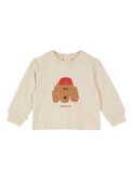T-shirt chien - farine