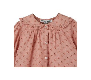 Blouse imprimee col - rosemary - Emile et Ida