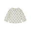 Blouse jersey col fleur - scarlet - Emile et Ida