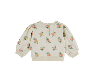 Sweatshirt imprime - fleurs - Emile et Ida