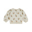 Sweatshirt imprime - fleurs - Emile et Ida