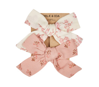 2 barrettes noeud - rosemary/rosalie - Emile et Ida