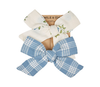 2 barrettes noeud - scarlet/célestine - Emile et Ida