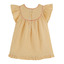 Robe BB vichy - jaune brodee - Emile et Ida