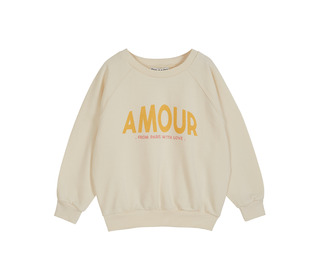 Sweat amour - ecru - Emile et Ida