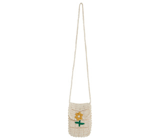 Sac bandouliere crochet main - ecru - Emile et Ida