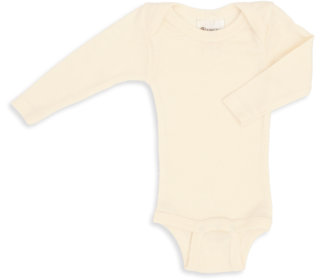 Baby body, long sleeved - natural - Engel Natur