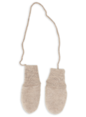 Baby mittens - sand mélange