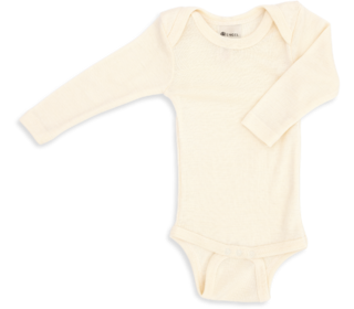 Baby body, long sleeved - natural - Engel Natur