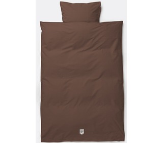 dekbedovertrek Hush bedding - Cognac - Ferm Living