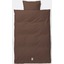 dekbedovertrek Hush bedding - Cognac - Ferm Living