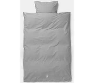 dekbedovertrek Hush bedding - Grey - Ferm Living