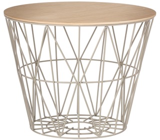 Wire basket top natuureik - Ferm Living