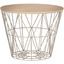 Wire basket top natuureik - Ferm Living