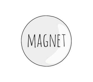 magneet 55 mm - Paper and June
