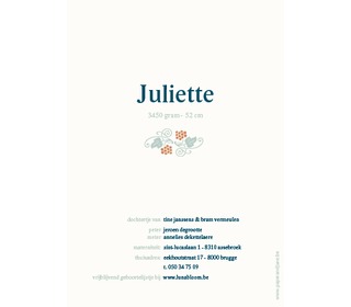 druif blauw - Paper and June