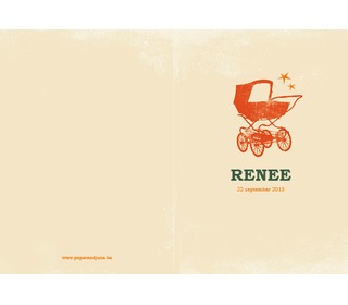 kinderwagen vanille - Paper and June