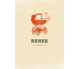 kinderwagen vanille - Paper and June