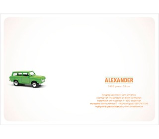 trabant groen - Paper and June