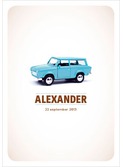 trabant blauw