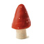 lamp paddenstoel klein - rood - Heico