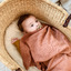 Blanket Bibi - brick - Hvid