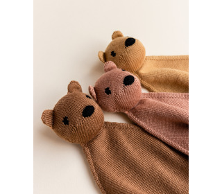 Teddy Tokki - terracotta - Hvid