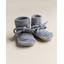Booties - grey melange - Hvid