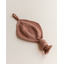 Titi comforter - terracotta - Hvid