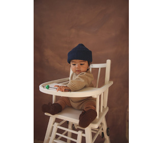 Beanie Fonzie - blue - Hvid