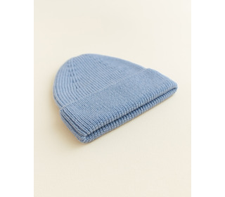 Beanie Fonzie - light blue - Hvid