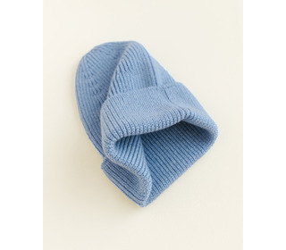 Beanie Fonzie - light blue - Hvid