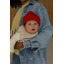 Beanie Fonzie - red - Hvid