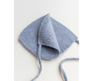 Bonnet Dolly - grey melanche - Hvid