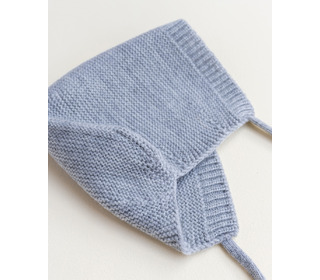 Bonnet Dolly - grey melanche - Hvid