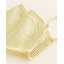 Pixie bonnet - light yellow - Hvid