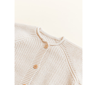 Cardigan Inga - cream - Hvid