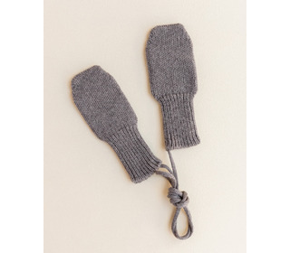 Mittens - otter - Hvid