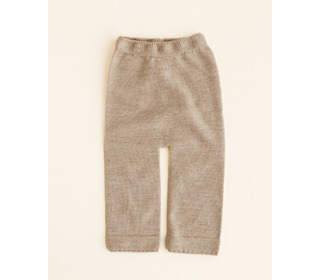 Pants Guido - sand - Hvid