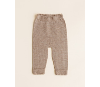 Pants Guido - sand - Hvid