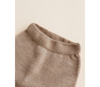 Pants Guido - sand - Hvid